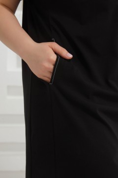 Эффектное женское платье 56 размера Averi(фото7)