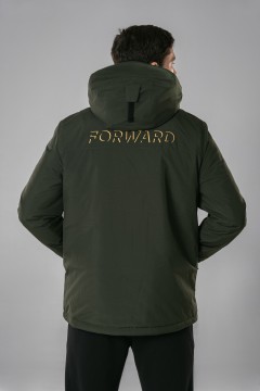 Мужская утеплённая куртка в цвете хаки Forward man(фото2)
