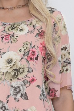Шифоновая блузка с цветочным принтом Avili(фото3)