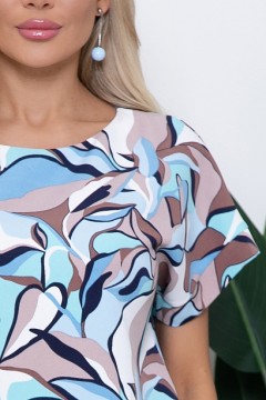 Летняя блузка с притачным поясом Avili(фото3)